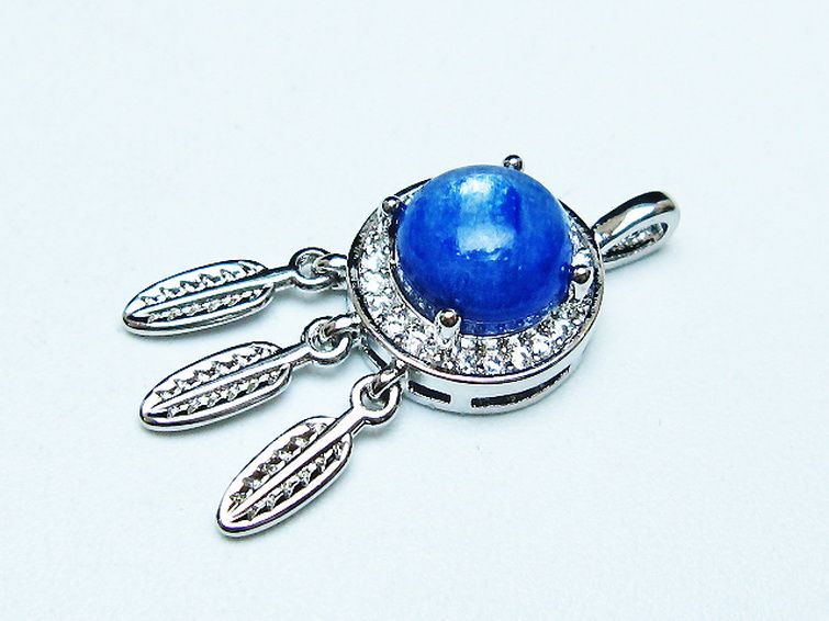 カイヤナイト ペンダント [T273-4174] 3枚目