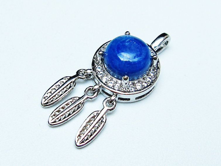 カイヤナイト ペンダント [T273-4184] 3枚目