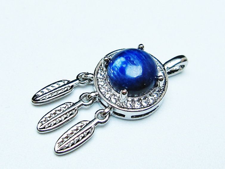 カイヤナイト ペンダント [T273-4187] 3枚目