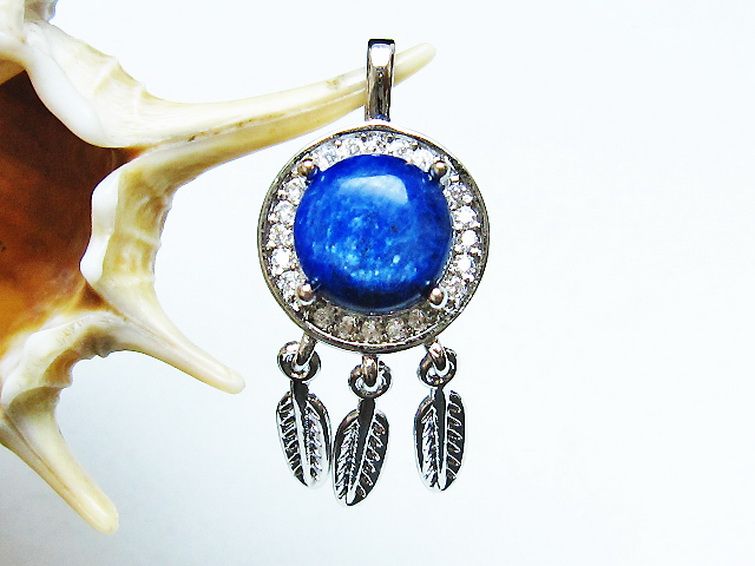 カイヤナイト ペンダント [T273-4192] 1枚目