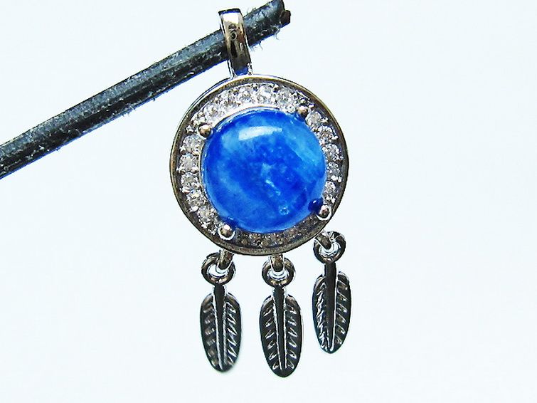 カイヤナイト ペンダント [T273-4198] 2枚目