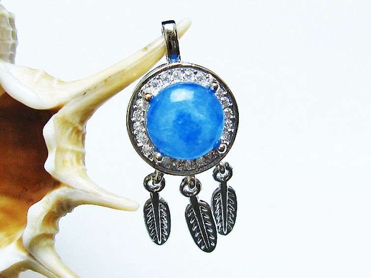 カイヤナイト ペンダント [T273-4202] 1枚目