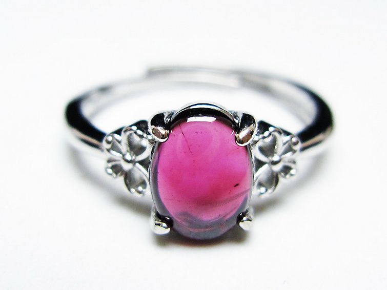キャンディピンク ガーネット 指輪 (13号) [t275-22589] 1枚目