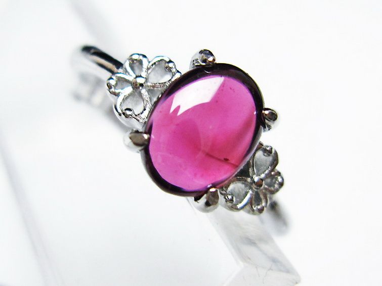 キャンディピンク ガーネット 指輪 (13号) [t275-22589] 2枚目