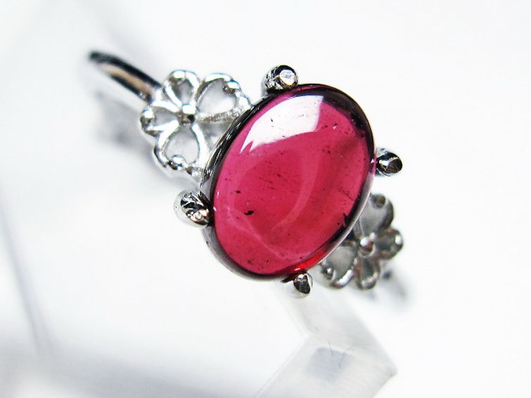 キャンディピンク ガーネット 指輪 (15号) [t275-22596] 2枚目