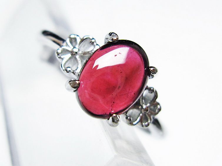 キャンディピンク ガーネット 指輪 (14号) [t275-22614] 2枚目