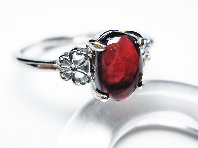 キャンディピンク ガーネット 指輪 (15号) [t275-22621] 3枚目