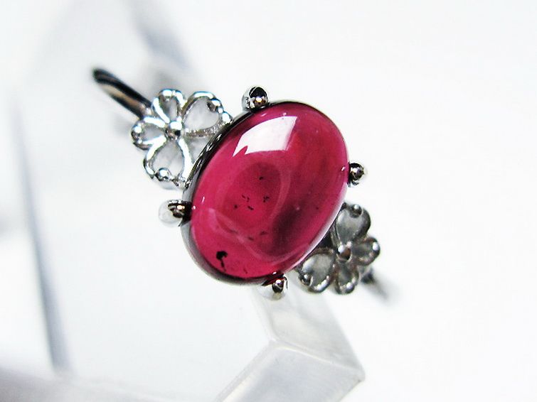 キャンディピンク ガーネット 指輪 (14号) [t275-22652] 2枚目