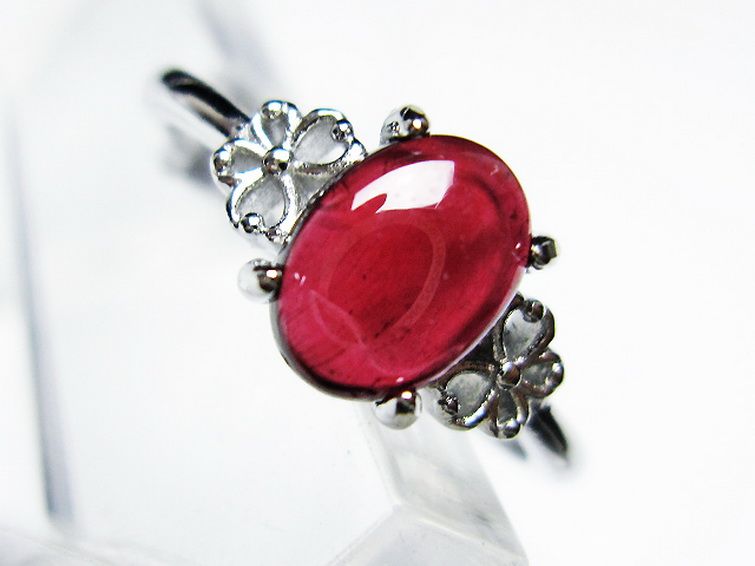 キャンディピンク ガーネット 指輪 (16号) [t275-22655] 2枚目