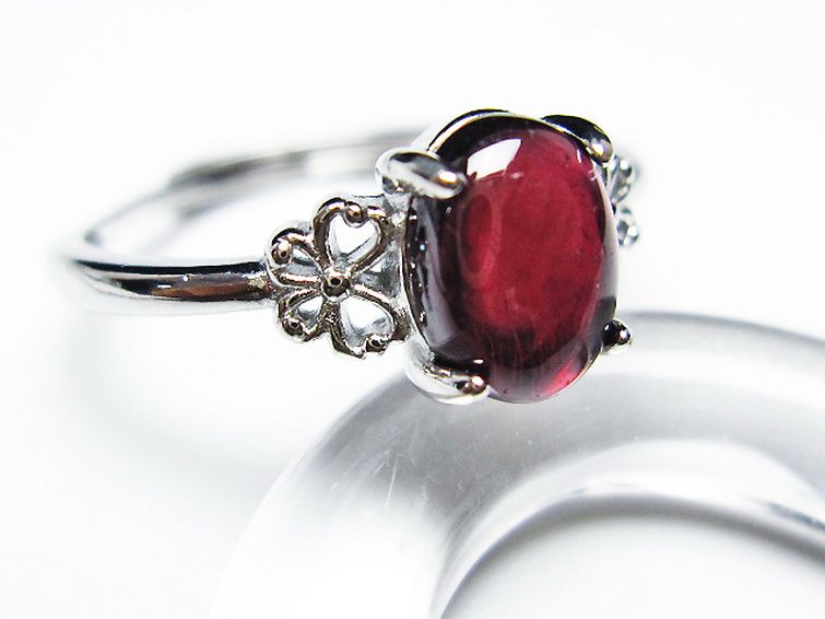 キャンディピンク ガーネット 指輪 (16号) [t275-22655] 3枚目