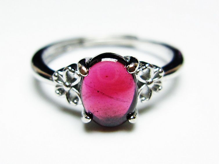 キャンディピンク ガーネット 指輪 (13号) [t275-22679] 1枚目