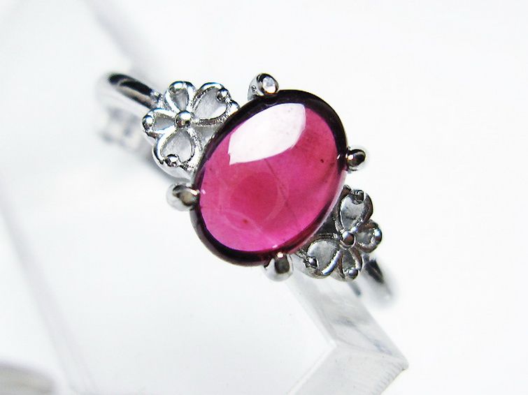 キャンディピンク ガーネット 指輪 (13号) [t275-22679] 2枚目