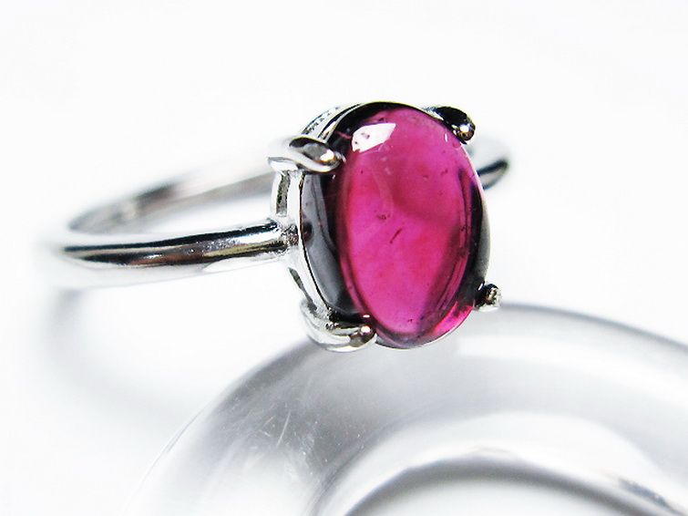 キャンディピンク ガーネット 指輪 (14号) [t275-22701] 3枚目