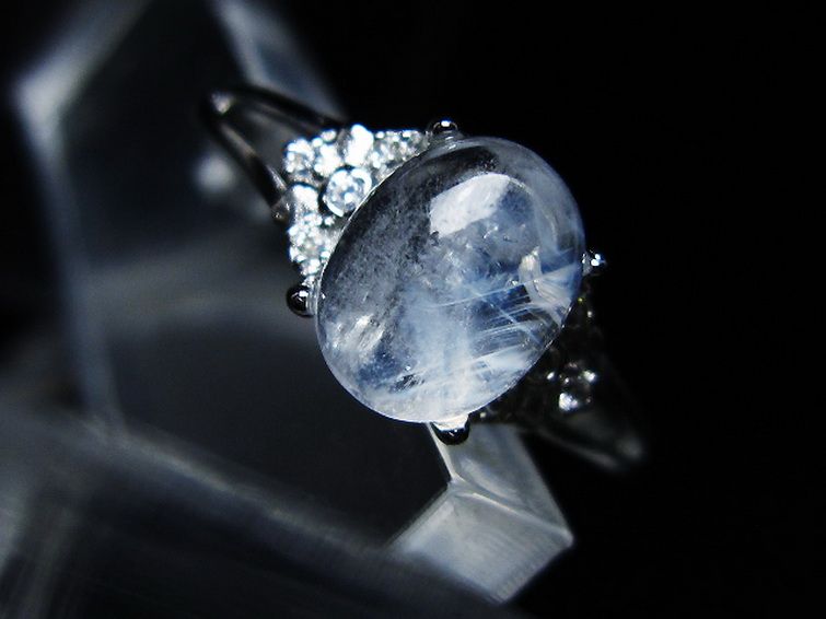 エンジェルラダークォーツ 指輪 (17号) [t275-22763] 2枚目