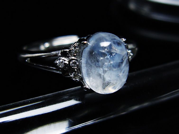 エンジェルラダークォーツ 指輪 (17号) [t275-22763] 3枚目