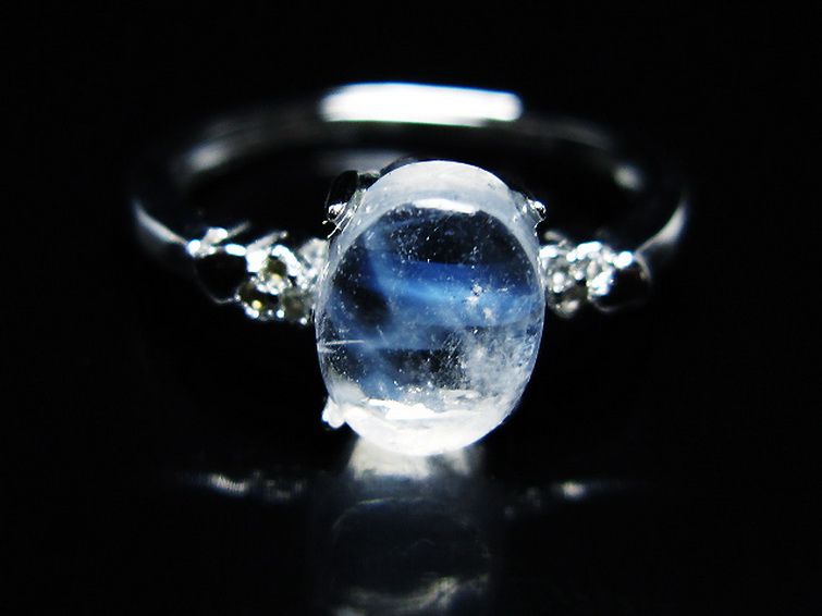 エンジェルラダークォーツ 指輪 (15号) [t275-22773] 1枚目