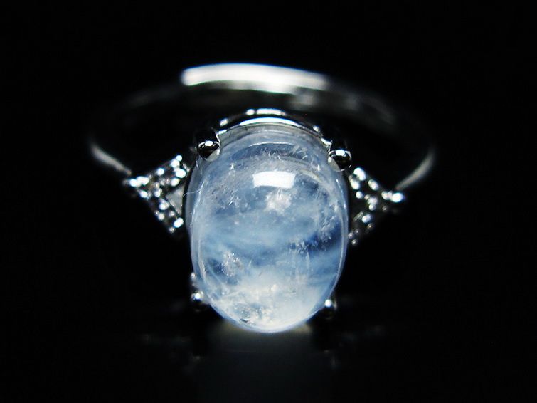 エンジェルラダークォーツ 指輪 (17号) [t275-22789] 1枚目