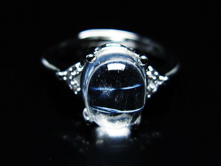 エンジェルラダークォーツ 指輪 (17号) [t275-22801] 1枚目