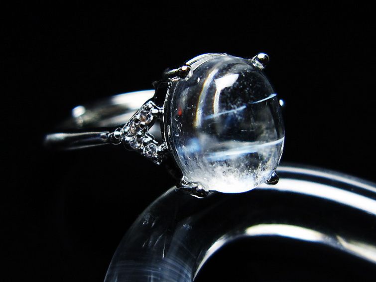 エンジェルラダークォーツ 指輪 (17号) [t275-22801] 3枚目