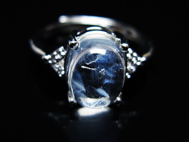 エンジェルラダークォーツ 指輪 (14号) [t275-22833] 1枚目