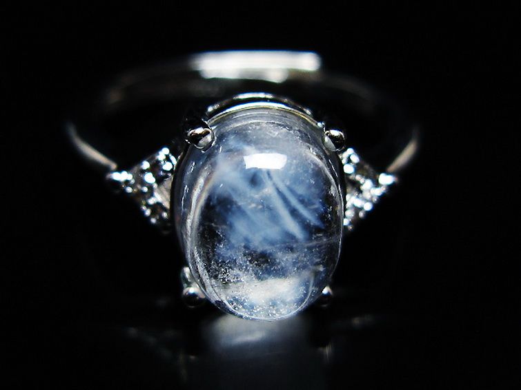 エンジェルラダークォーツ 指輪 (16号) [t275-22838] 1枚目