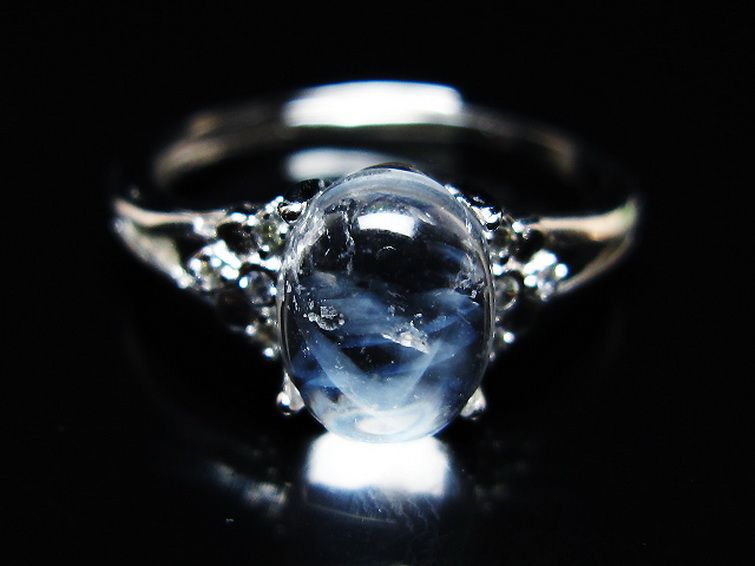 エンジェルラダークォーツ 指輪 (15号) [t275-22854] 1枚目