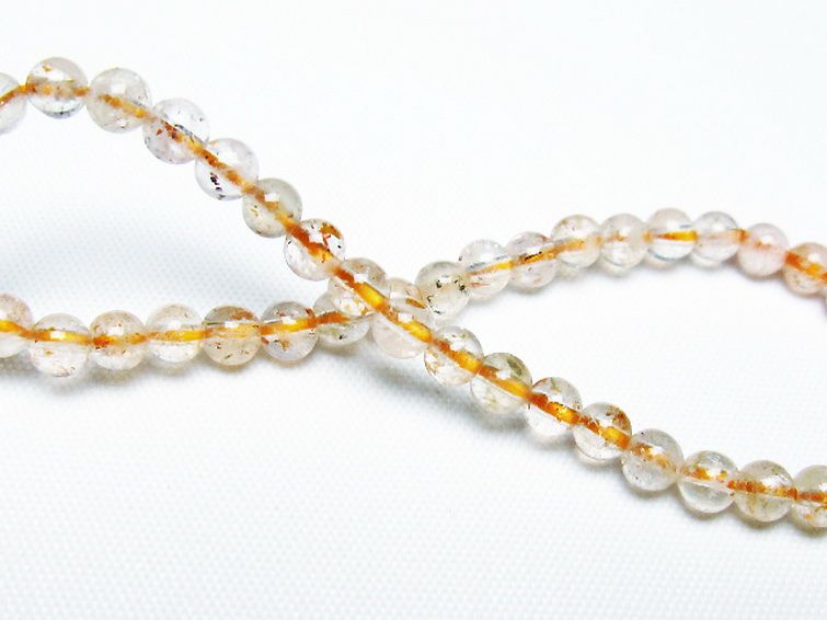 アフリカンストロベリークォーツ ブレスレット 4mm [T276-2357] 2枚目