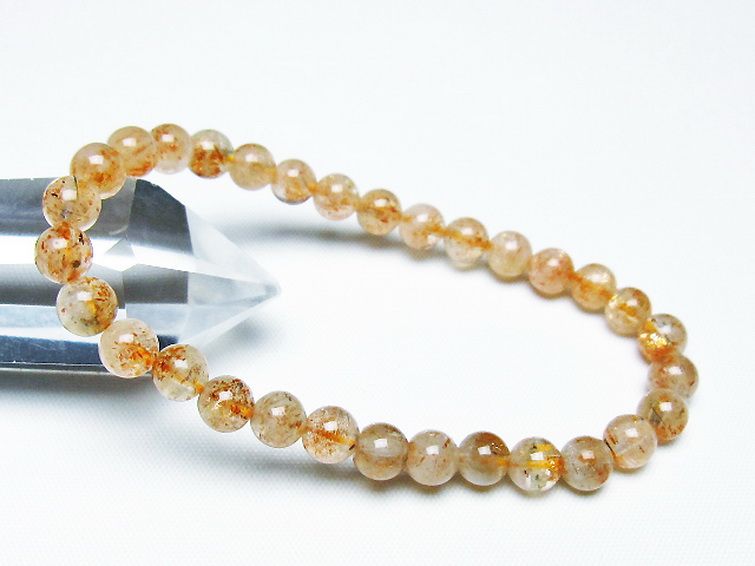 アフリカンストロベリークォーツ ブレスレット 6mm [T276-2377] 1枚目