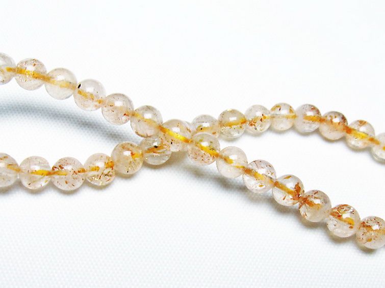 アフリカンストロベリークォーツ ブレスレット 5mm [T276-2394] 2枚目