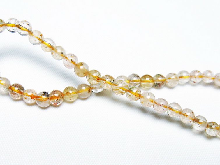 アフリカンストロベリークォーツ ブレスレット 4mm [T276-2412] 2枚目