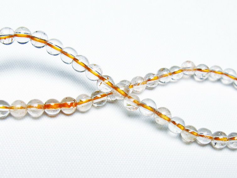 アフリカンストロベリークォーツ ブレスレット 4mm [T276-2417] 2枚目