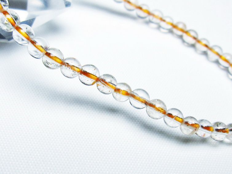 アフリカンストロベリークォーツ ブレスレット 4mm [T276-2417] 3枚目