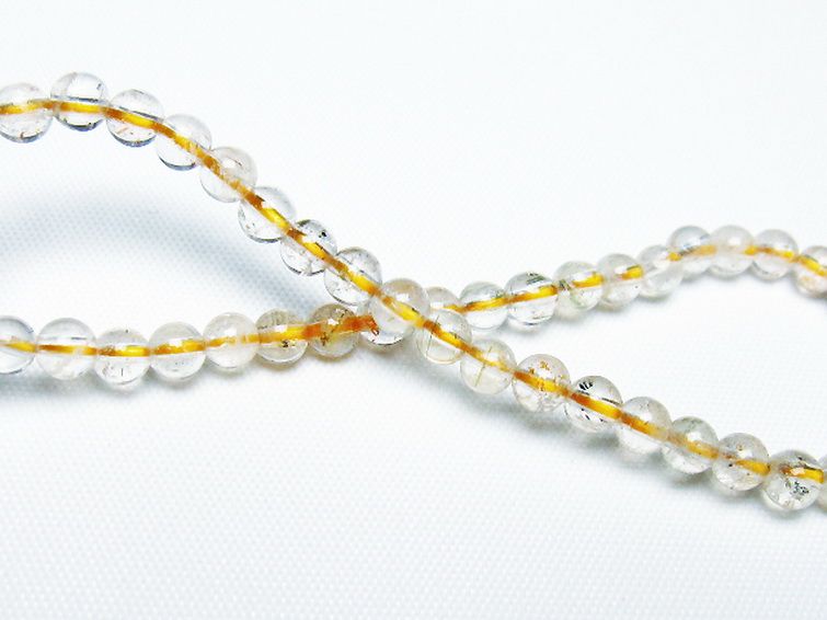 アフリカンストロベリークォーツ ブレスレット 4mm [T276-2418] 2枚目