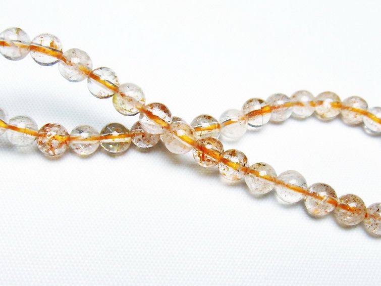 アフリカンストロベリークォーツ ブレスレット 5mm [T276-2447] 2枚目