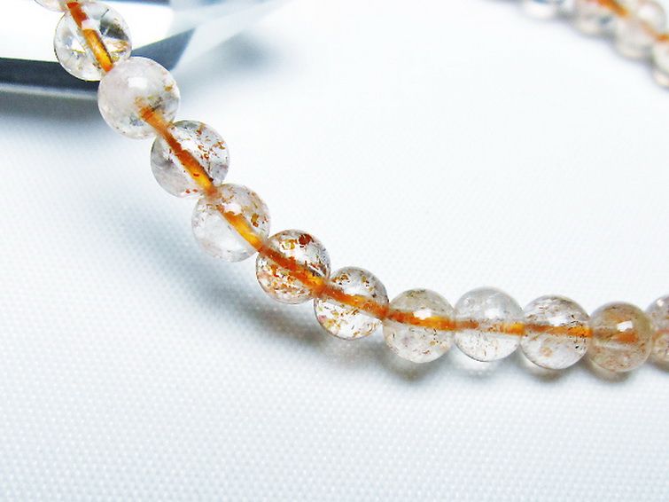 アフリカンストロベリークォーツ ブレスレット 5mm [T276-2447] 3枚目