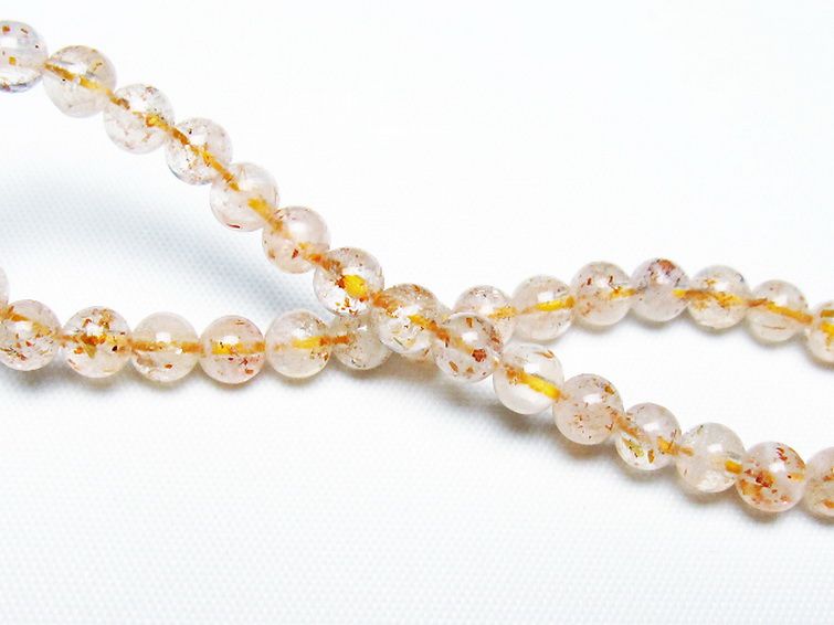 アフリカンストロベリークォーツ ブレスレット 5mm [T276-2472] 2枚目