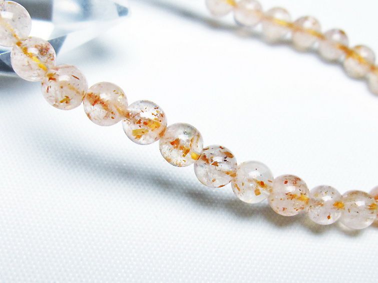 アフリカンストロベリークォーツ ブレスレット 5mm [T276-2472] 3枚目