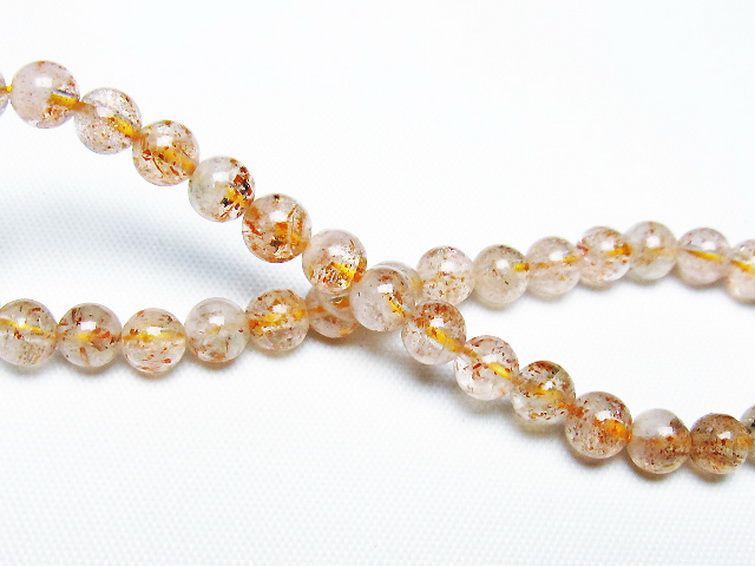 アフリカンストロベリークォーツ ブレスレット 5mm [T276-2476] 2枚目