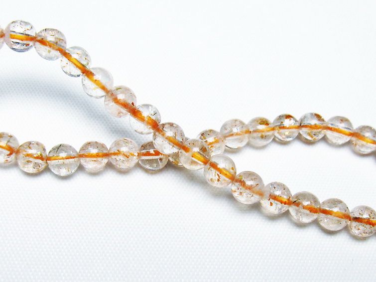 アフリカンストロベリークォーツ ブレスレット 5mm [T276-2481] 2枚目