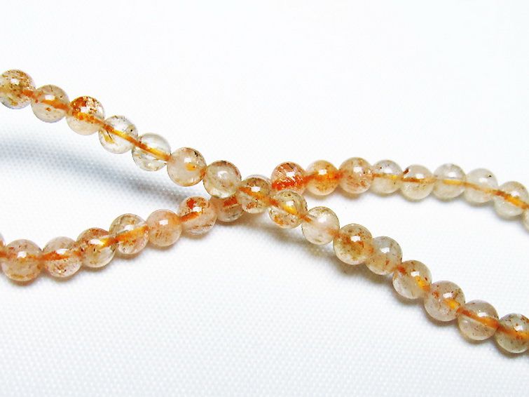 アフリカンストロベリークォーツ ブレスレット 4mm [T276-2483] 2枚目