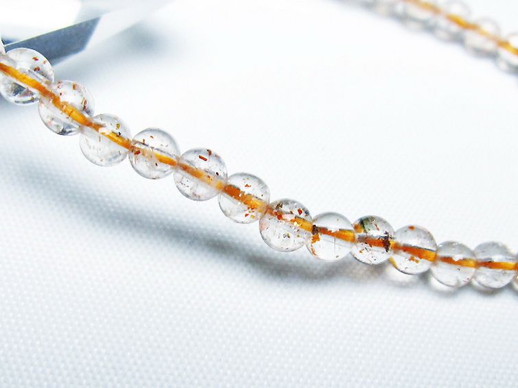 アフリカンストロベリークォーツ ブレスレット 4mm [T276-2498] 3枚目