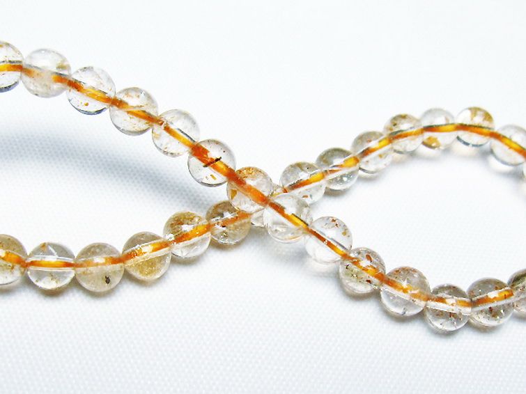 アフリカンストロベリークォーツ ブレスレット 5mm [T276-2528] 2枚目