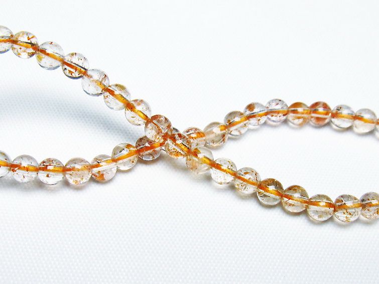 アフリカンストロベリークォーツ ブレスレット 4mm [T276-2536] 2枚目