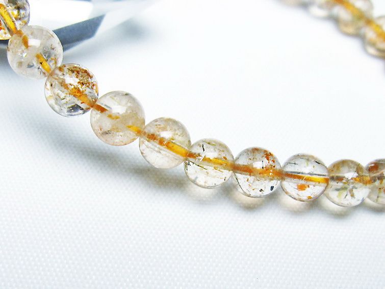 アフリカンストロベリークォーツ ブレスレット 6mm [T276-2548] 3枚目