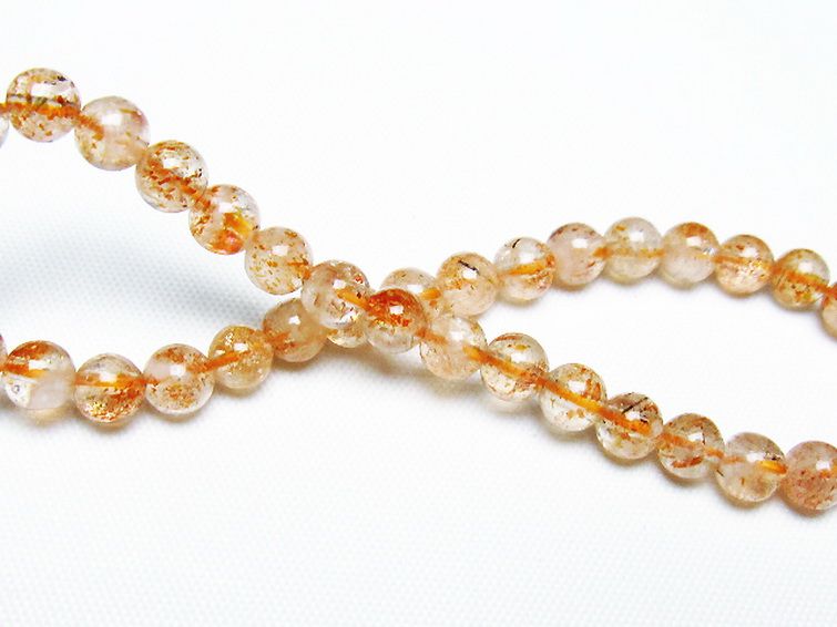 アフリカンストロベリークォーツ ブレスレット 5mm [T276-2550] 2枚目