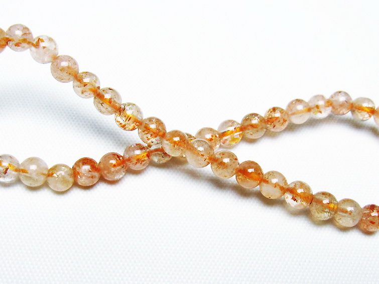 アフリカンストロベリークォーツ ブレスレット 4mm [T276-2566] 2枚目