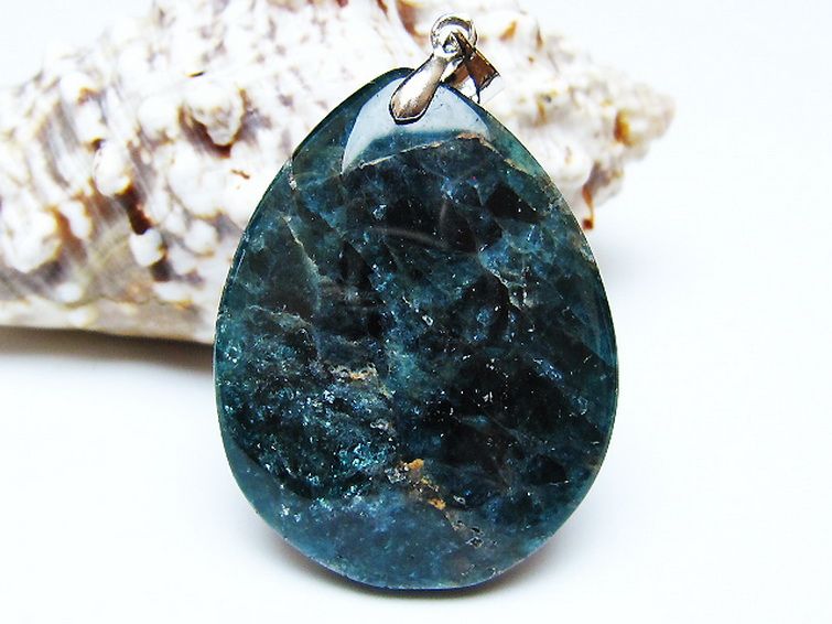 アパタイト ペンダント [T278-1510] 2枚目