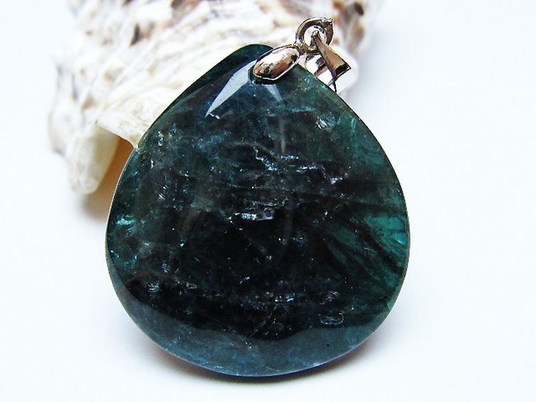 アパタイト ペンダント [T278-1523] 1枚目