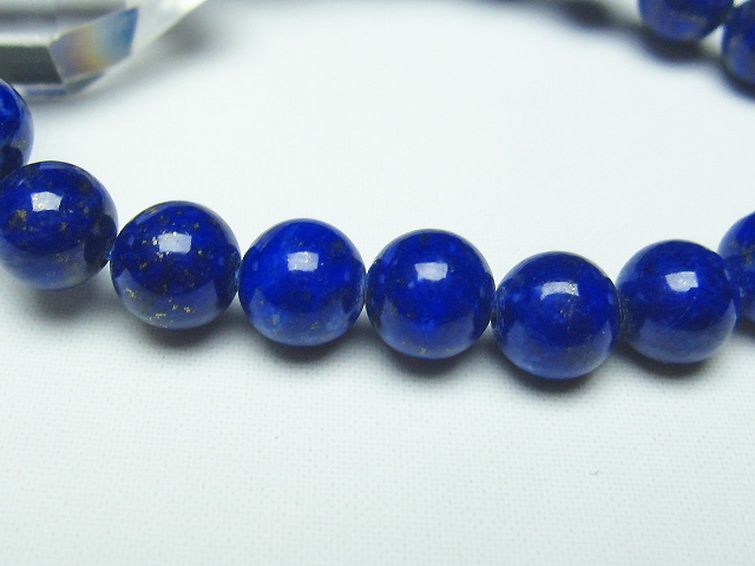ラピスラズリ ブレスレット 8mm [t28-12354] 3枚目