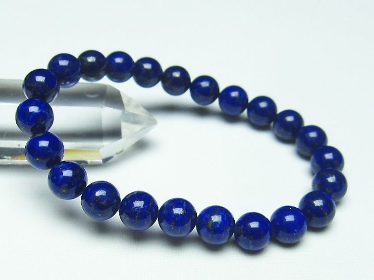 ラピスラズリ ブレスレット 8mm [t28-12361] 1枚目